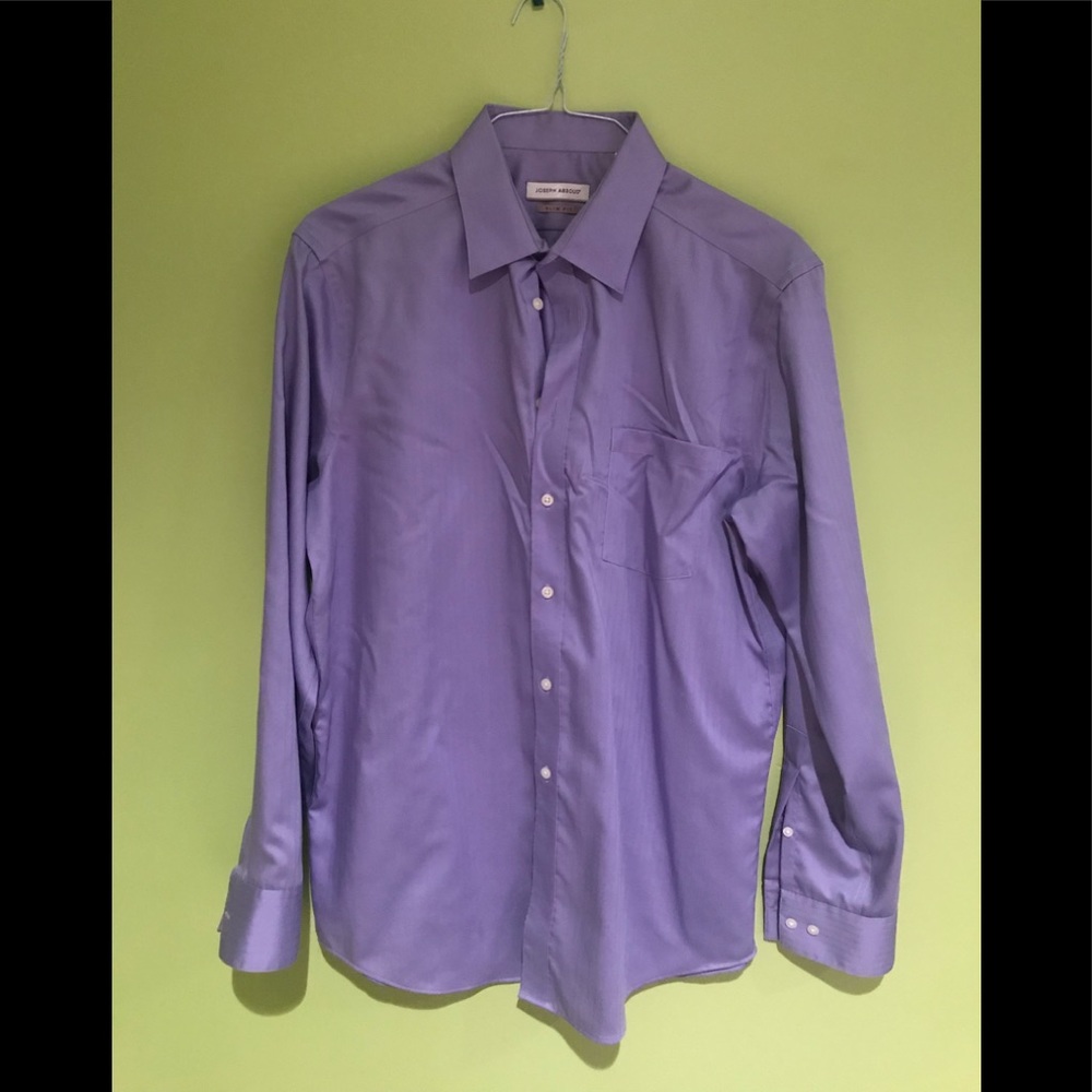 Lavender Joseph Abboud Dress Shirt